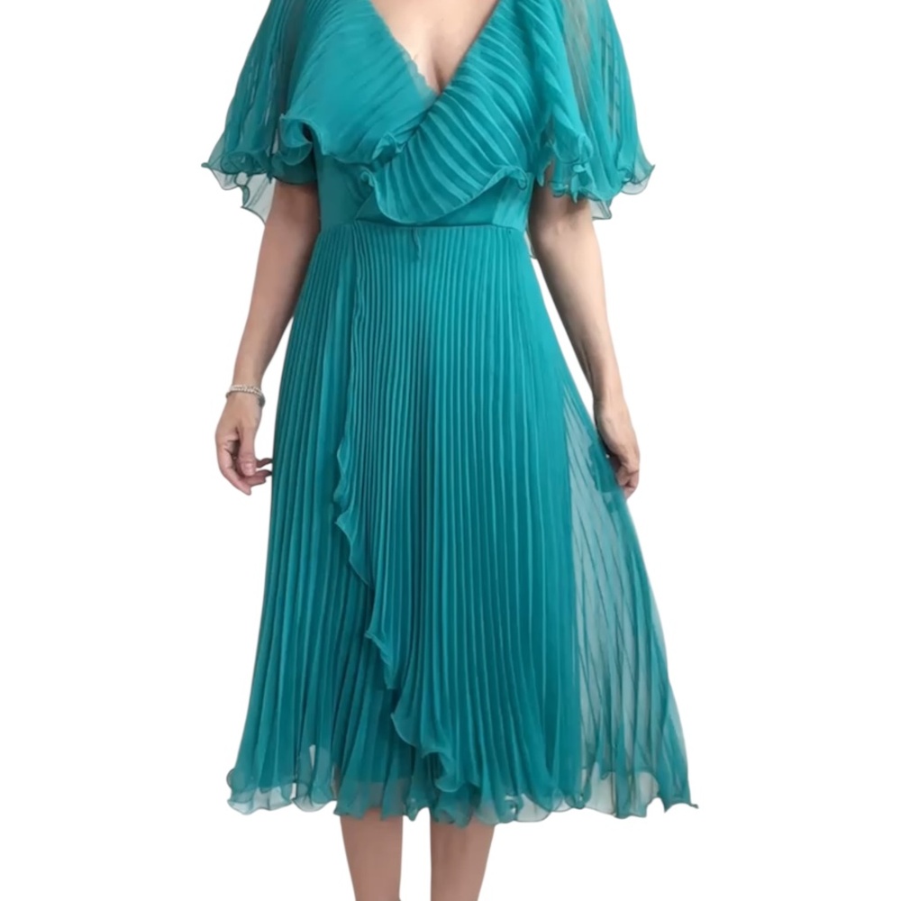 Vintage 70s 80s Dress XS